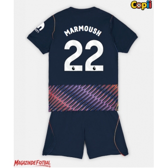 Tottenham Hotspur Omar Marmoush #22 Echipament de Fotbal Replică 2026-27 Copii Deplasare (+ Șorturi)